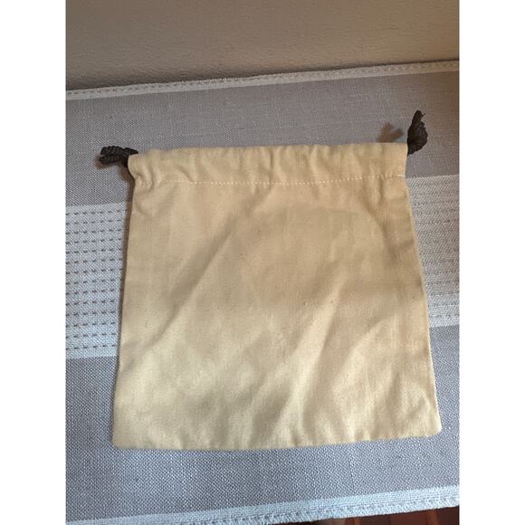 Louis Vuitton Small Dust Cover 8" x 8" Cotton Drawstring top closure - Picture 2 of 4